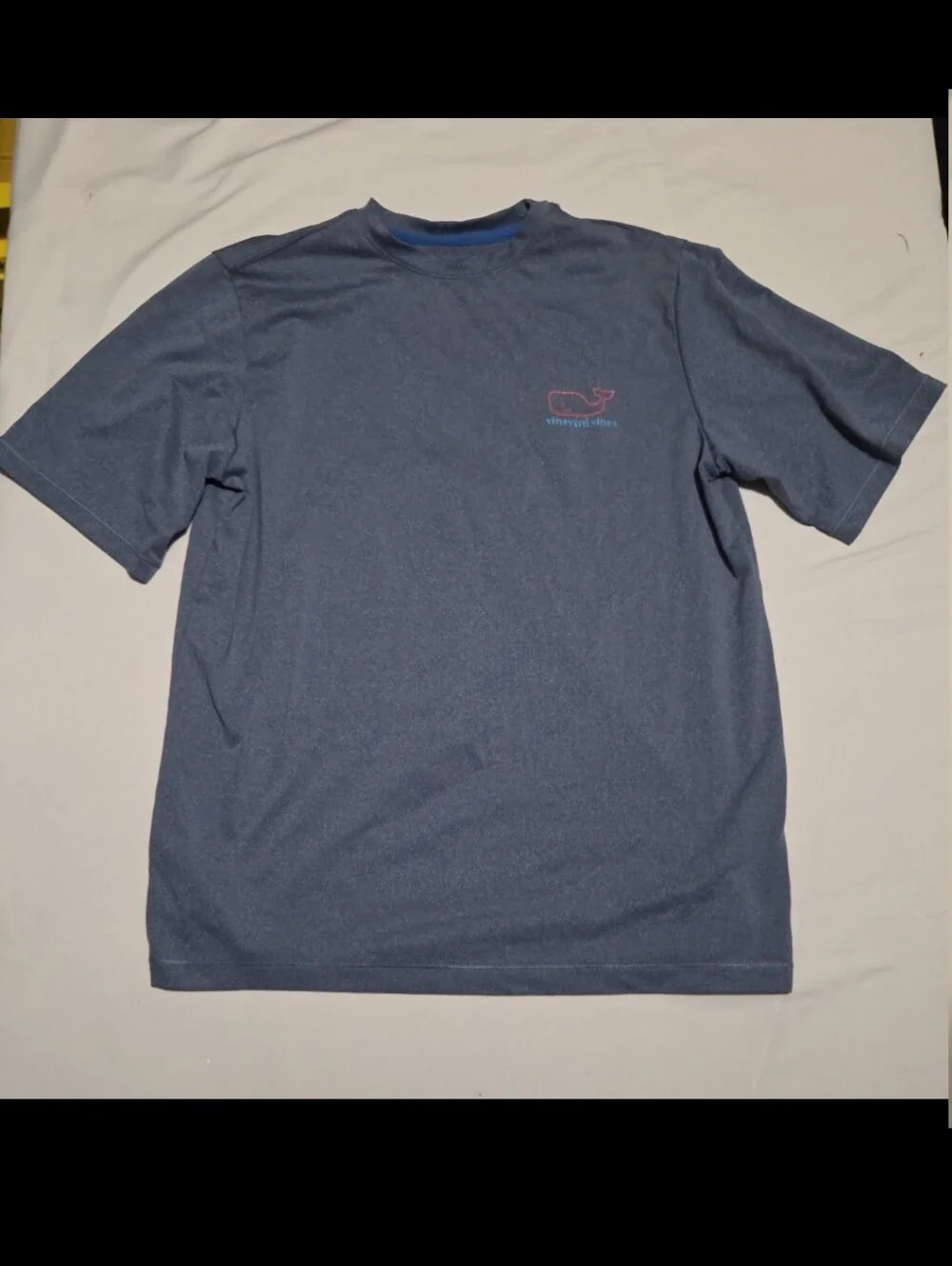 Vineyard Vines boys large blue short sleeve shirt #25